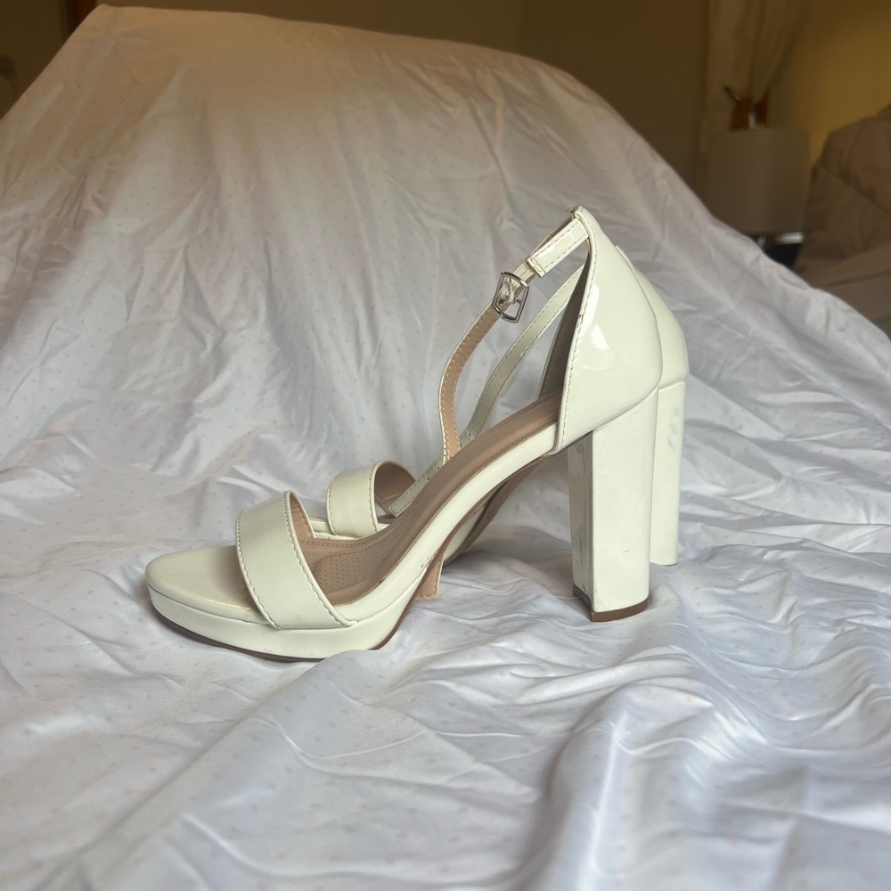 Elegant White Women's Heels